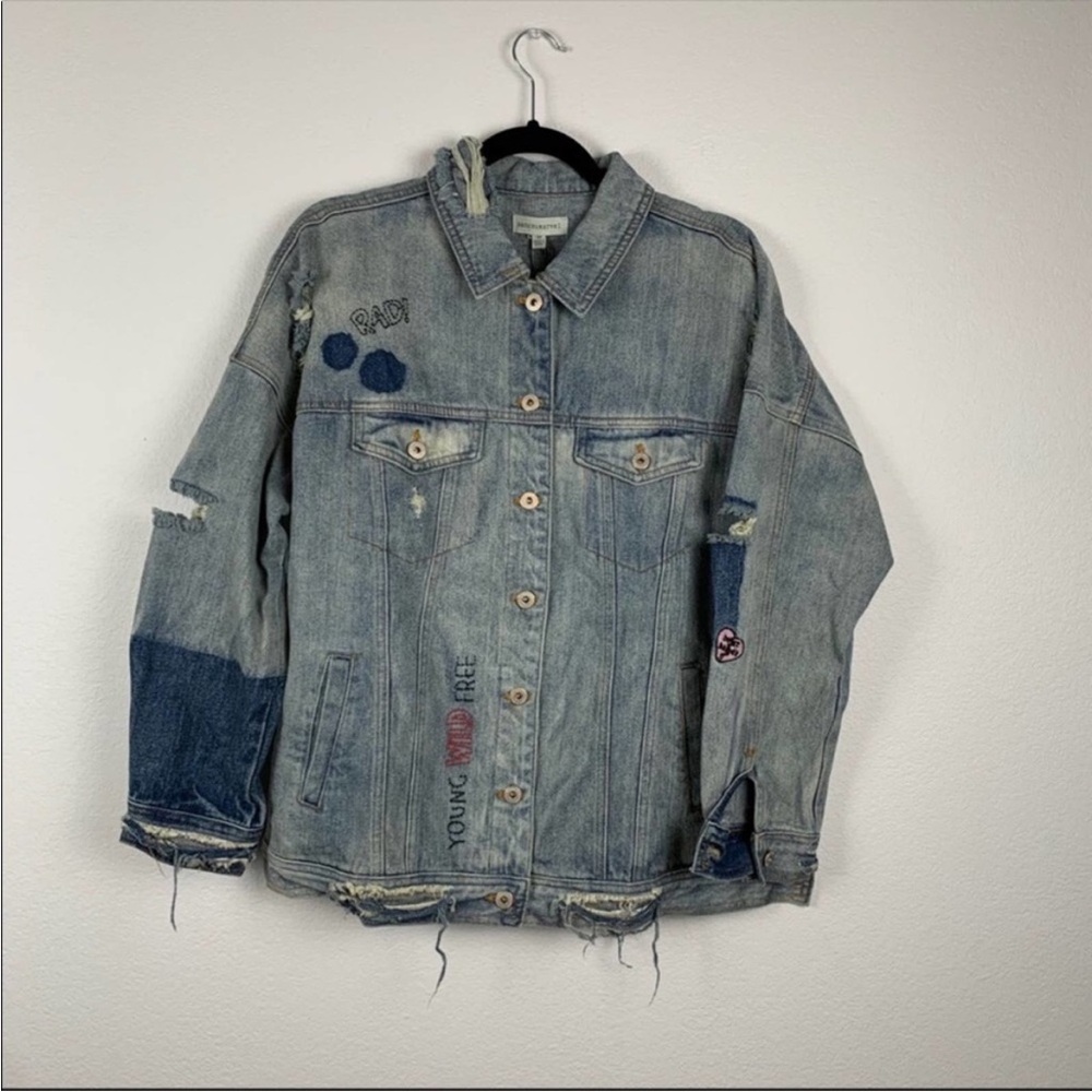 Dance & Marvel | NWT | Size M | Denim Jacket | 100 % Cotton